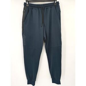 Virus IconX2 Joggers Men Small Teal Charcoal Athletic Training Pants RN136318